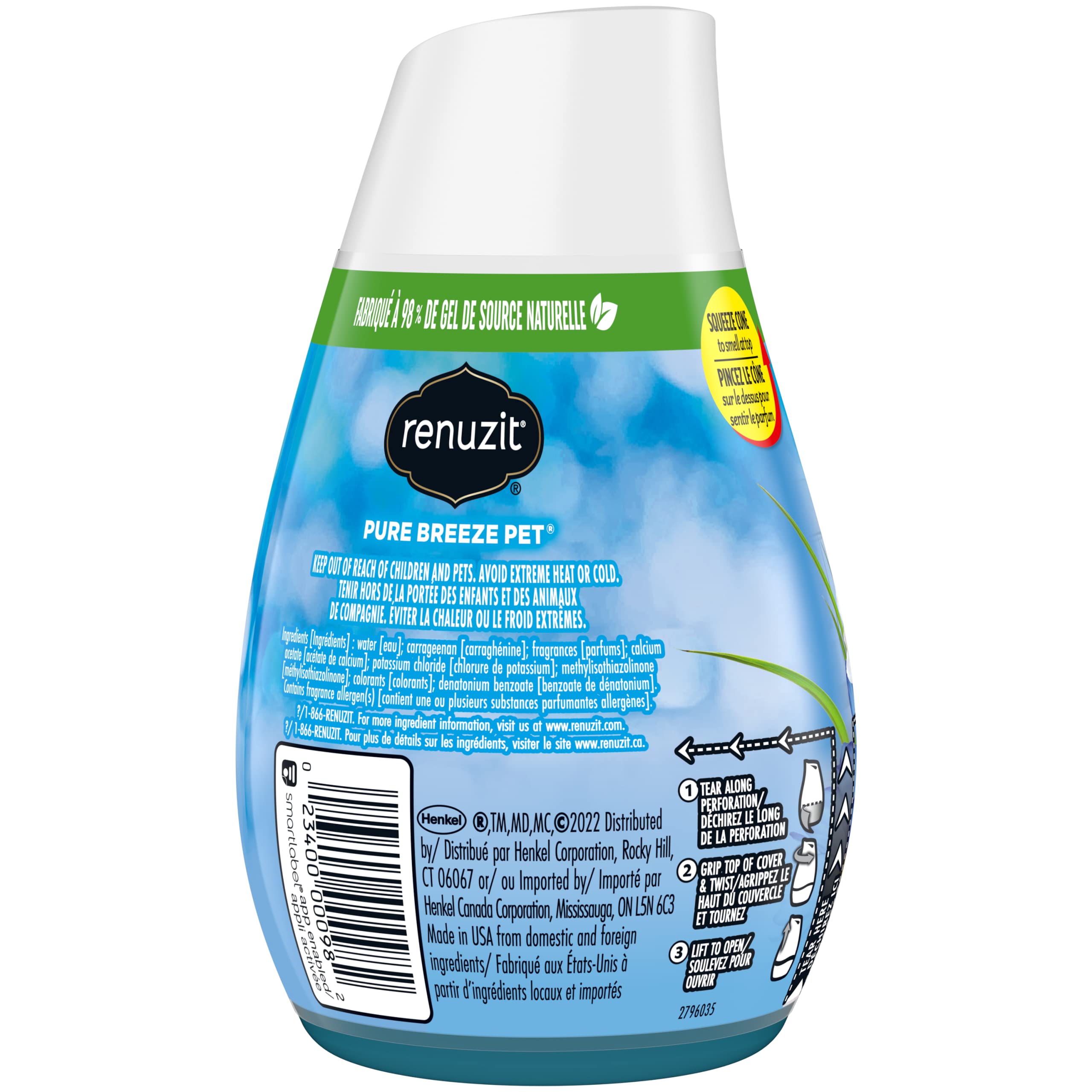 Renuzit Gel Air Freshener Cone – Adjustable Fragrance

