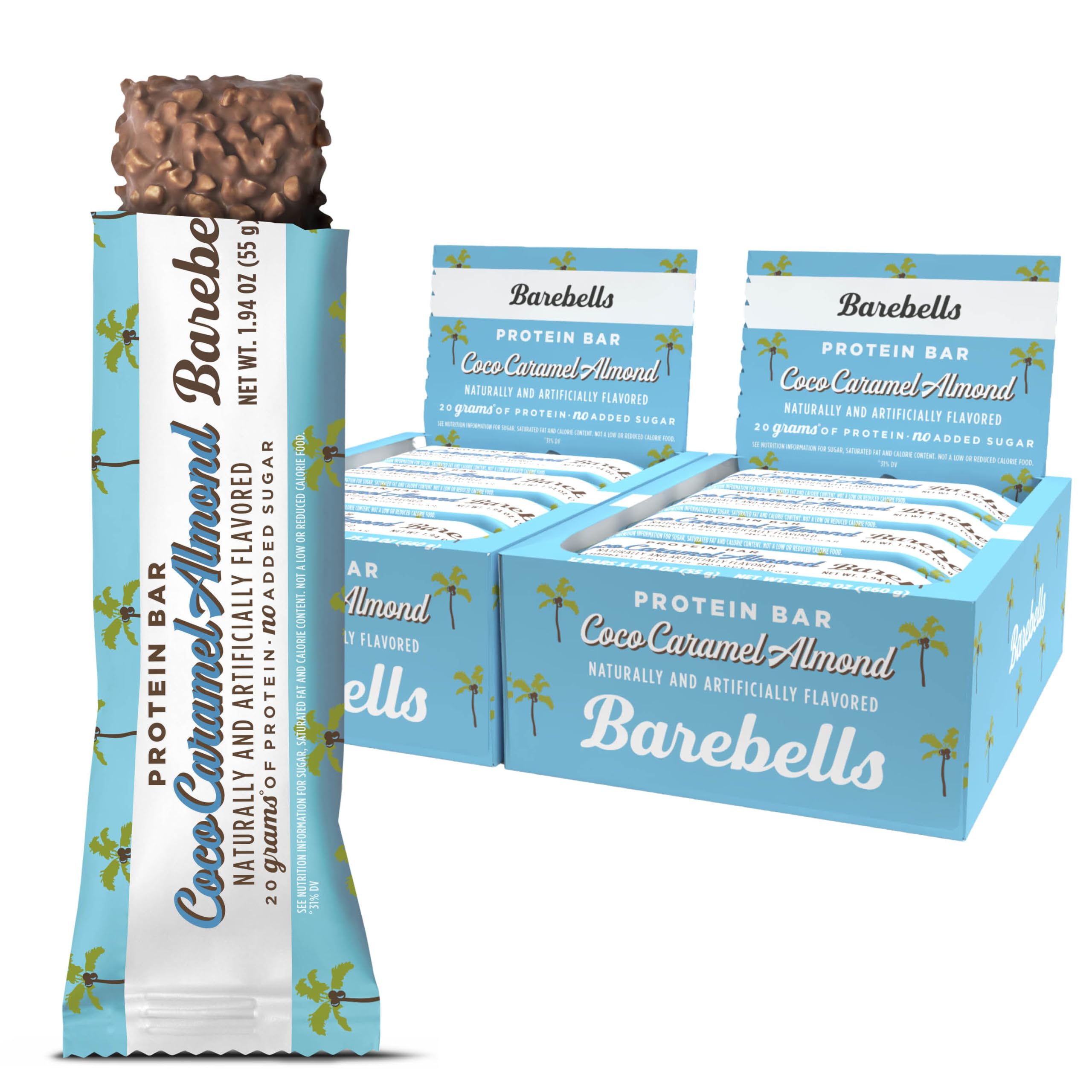 Barebells Protein Bar - 20g Protein, No Added Sugar - High Protein Snack