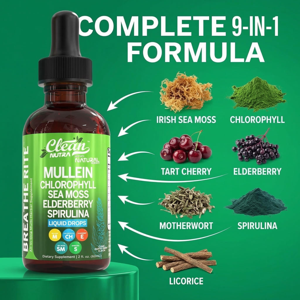 Mullein Drops Lung Support Tincture

