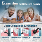 OasiSmile Cordless Water Flosser for Teeth | 4 Modes

