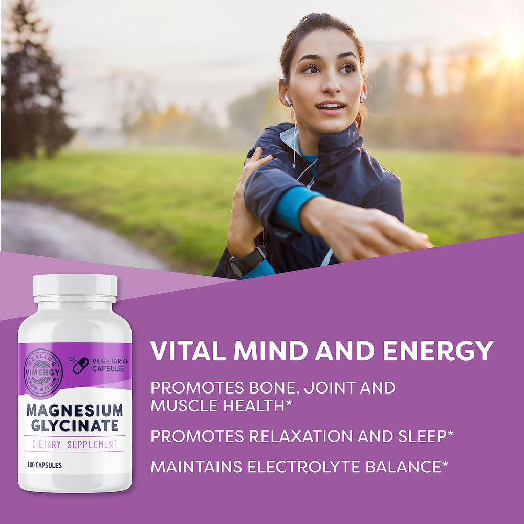 VIMERGY Magnesium Glycinate – Stress Support

