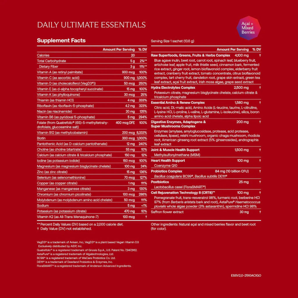 IM8 Daily Ultimate Essentials All-in-One Multivitamin


