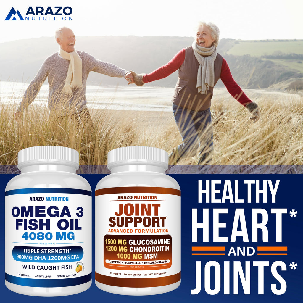 Arazo Nutrition Omega-3 Fish Oil Concentrate Softgels

