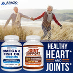 Arazo Nutrition Omega-3 Fish Oil Concentrate Softgels

