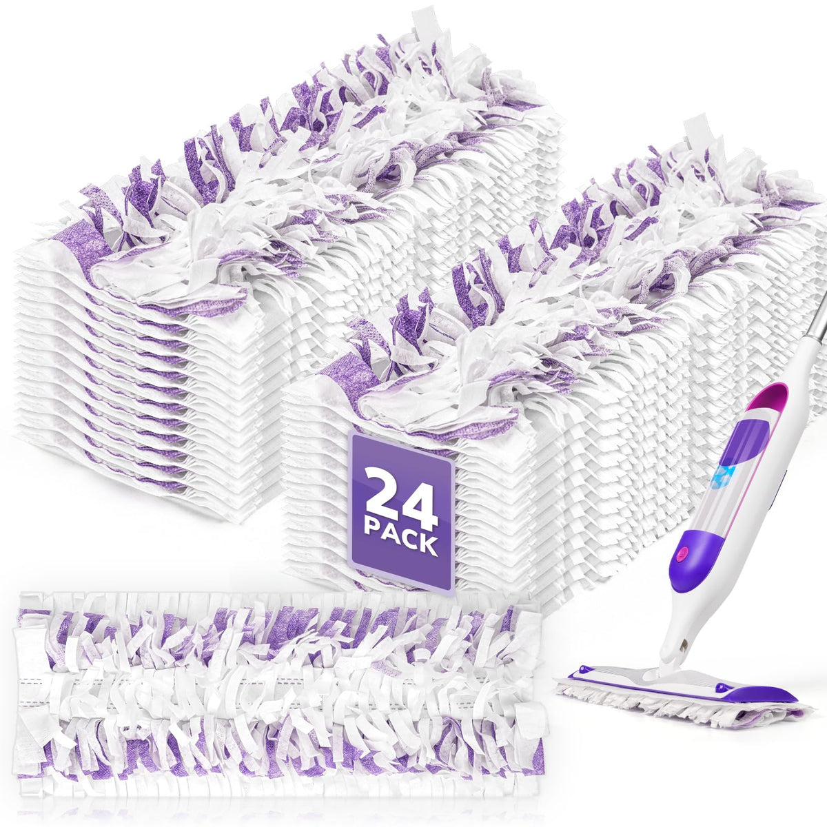 Air U+ Power Mop Pads Refills for Swiffer Power Mop – Unscented