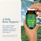Garden of Life Raw Calcium with Magnesium D3 K2 – Bone Health

