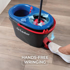 O-Cedar RinseClean Spin Mop & Bucket System | Clean Water Floors

