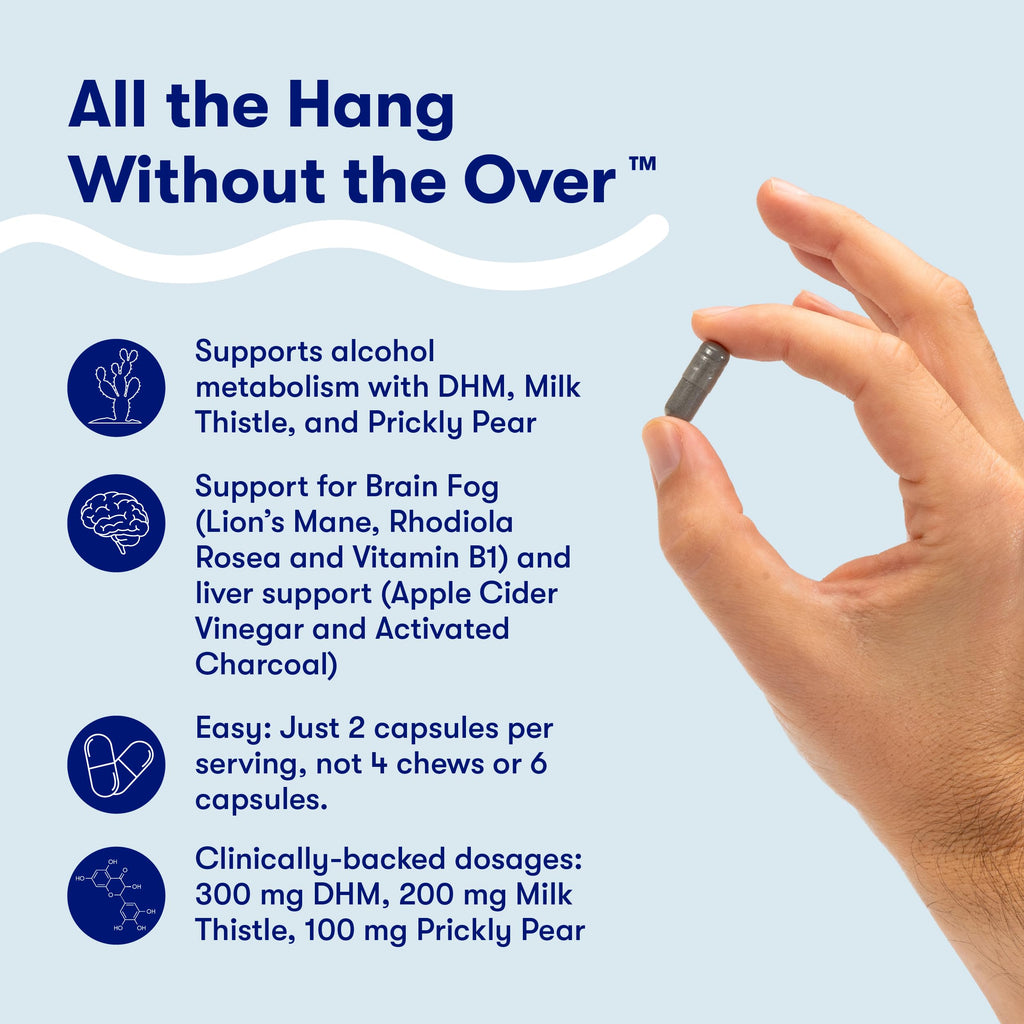 Flyby Recovery DHM Supplement for Pre & Post Drinking

