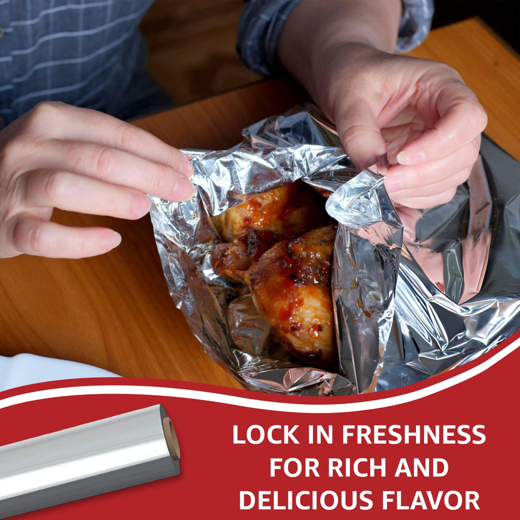 Commercial Aluminum Foil Roll – Food Safe & Durable

