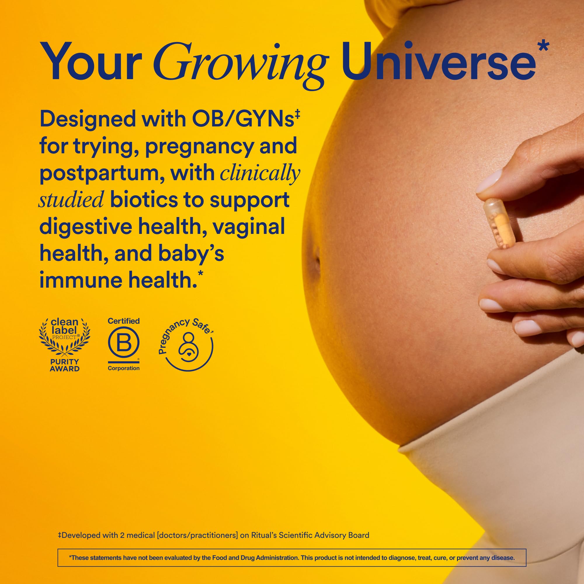 Ritual Prenatal Probiotics for Women - Vegan

