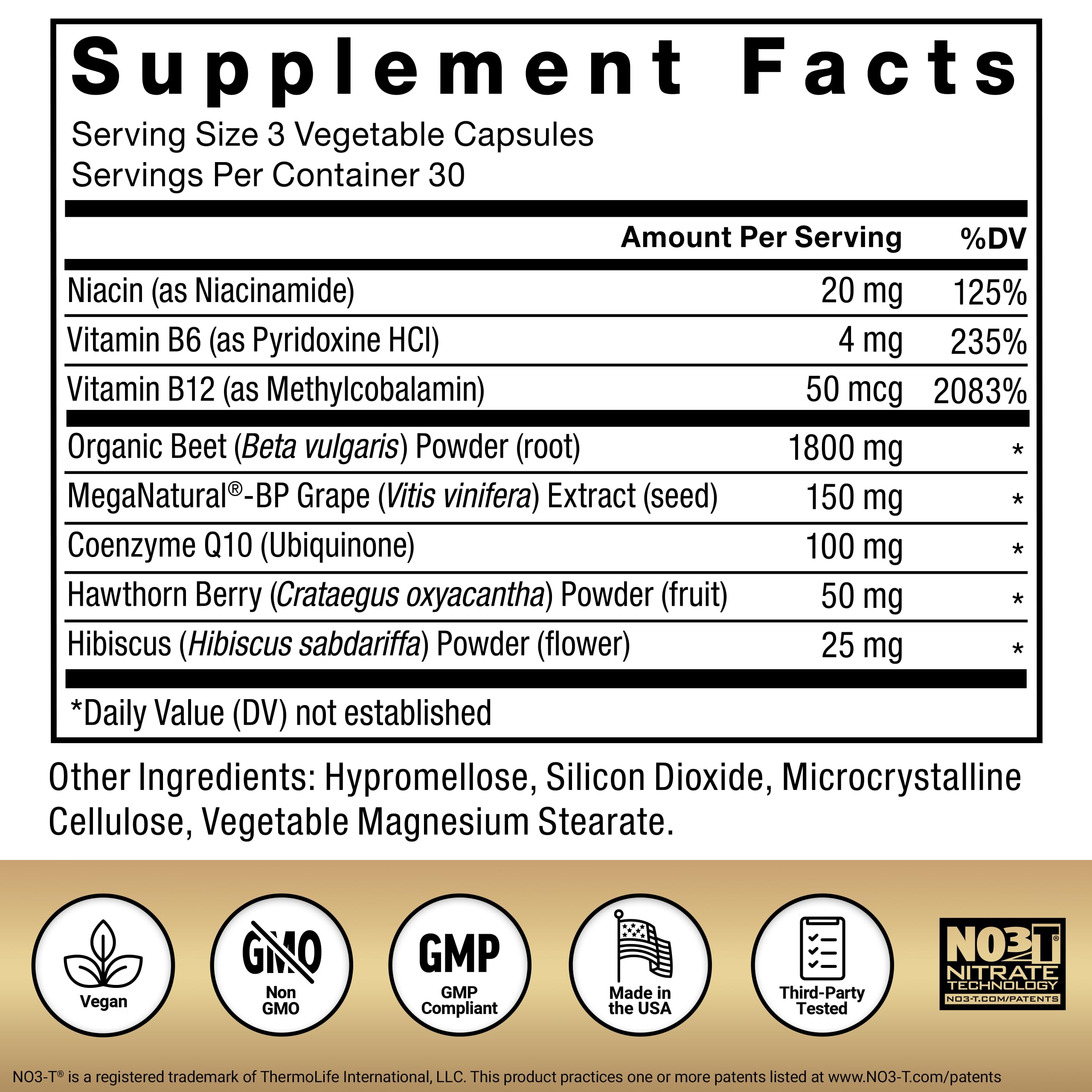Force Factor Total Beets Heart Health Capsules

