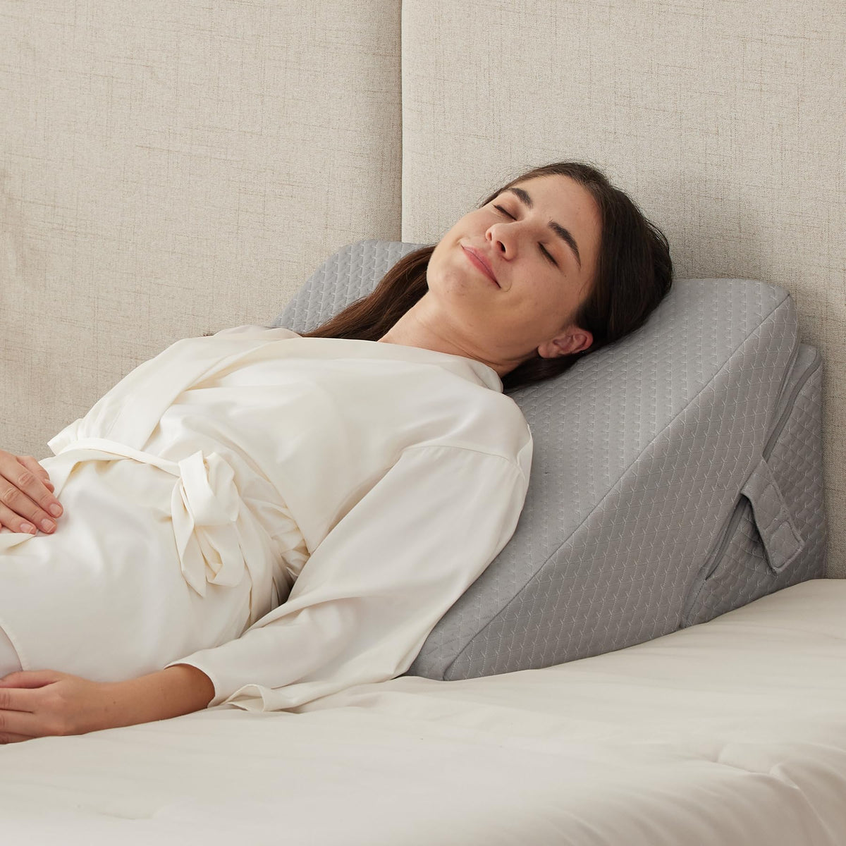 Ruqmuis 3-Piece Wedge Pillow Set for After Surgery