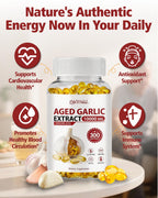 Odorless Aged Garlic Extract Softgels - Heart & Immune

