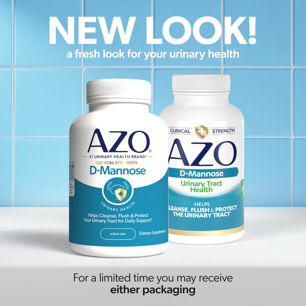 AZO D-Mannose Urinary Tract Health | Clinical Strength

