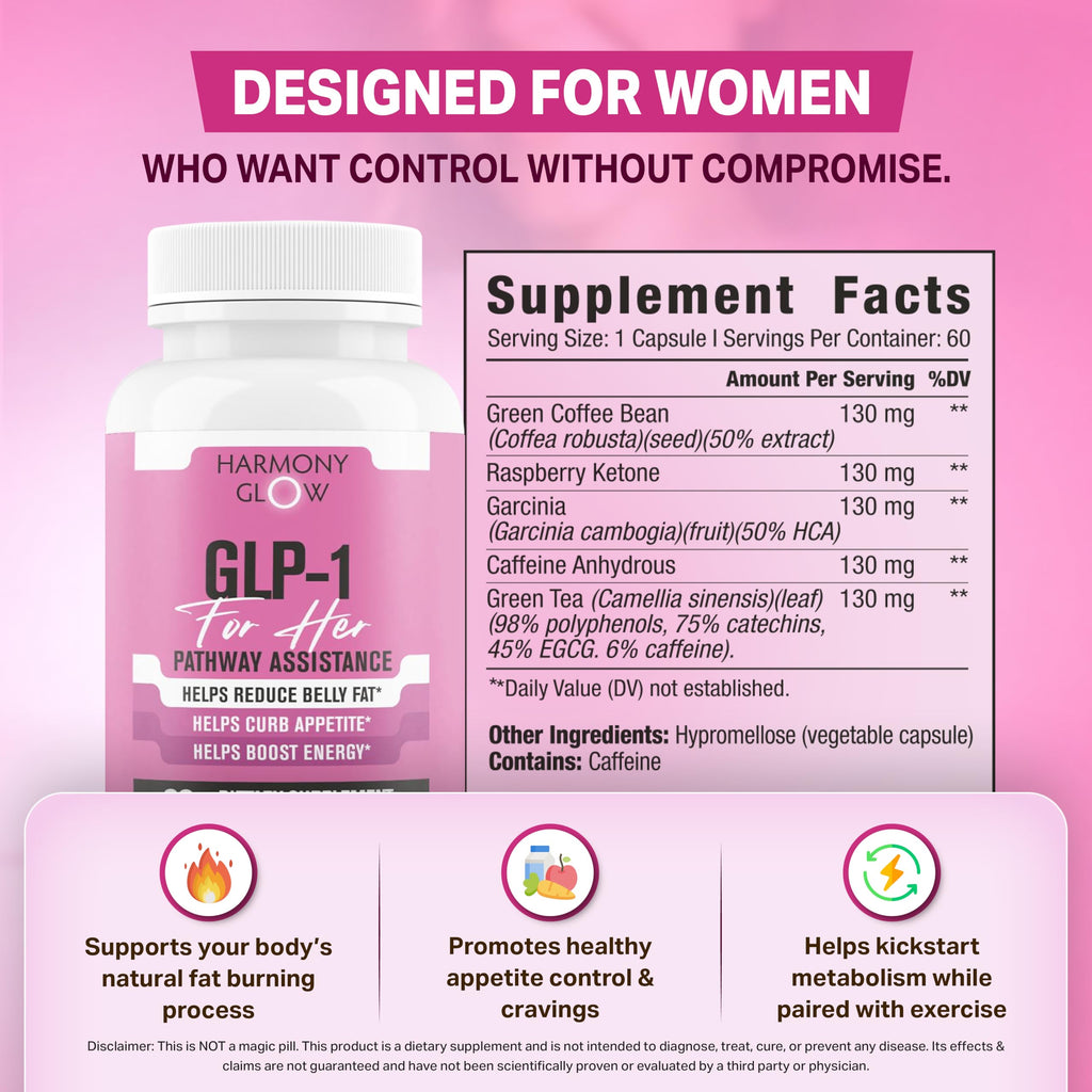 Harmony Glow Weight Management Dietary Supplement

