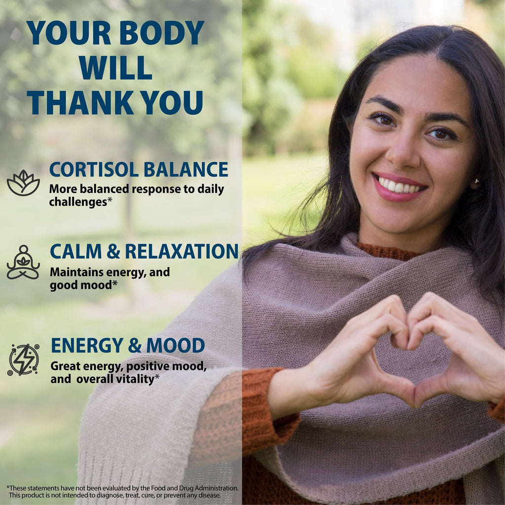 StrongVit Cortisol Support Supplement with Magnesium

