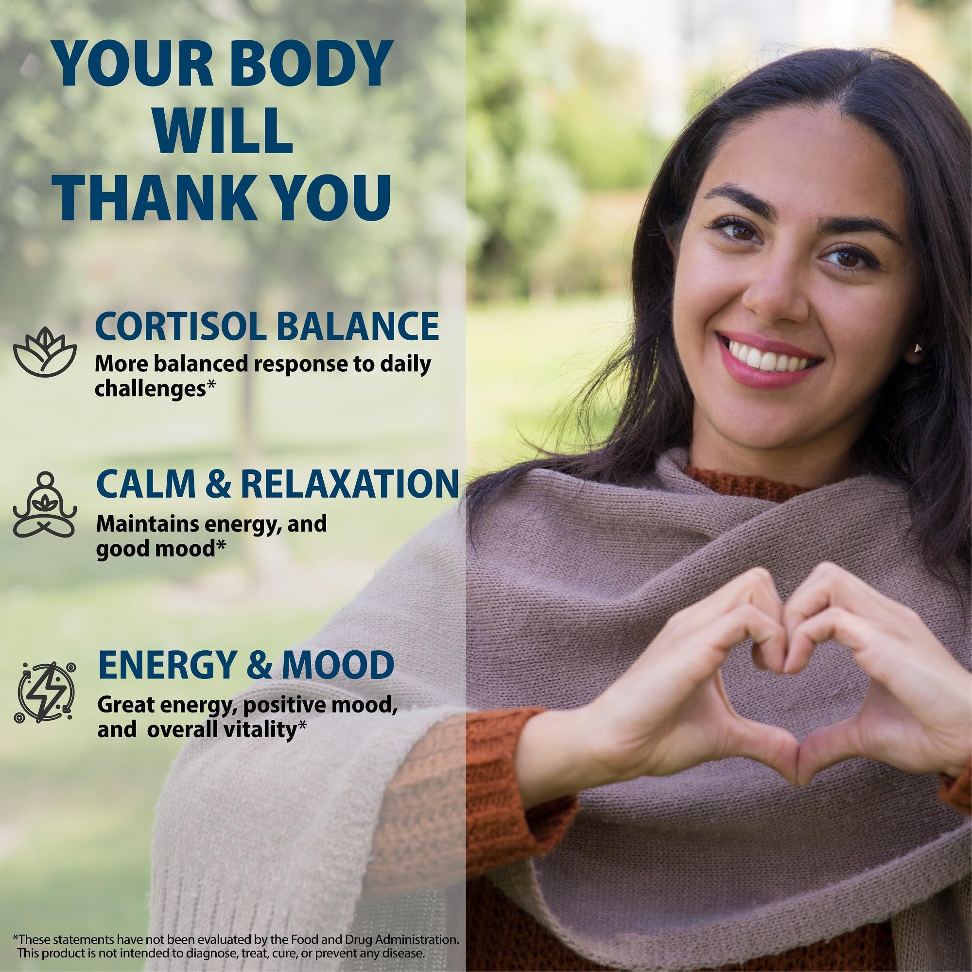StrongVit Cortisol Support Supplement with Magnesium

