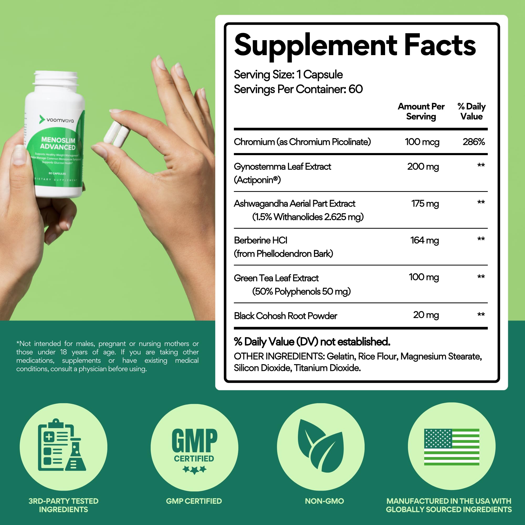 MenoSlim Advanced Menopause Support - VoomVaya

