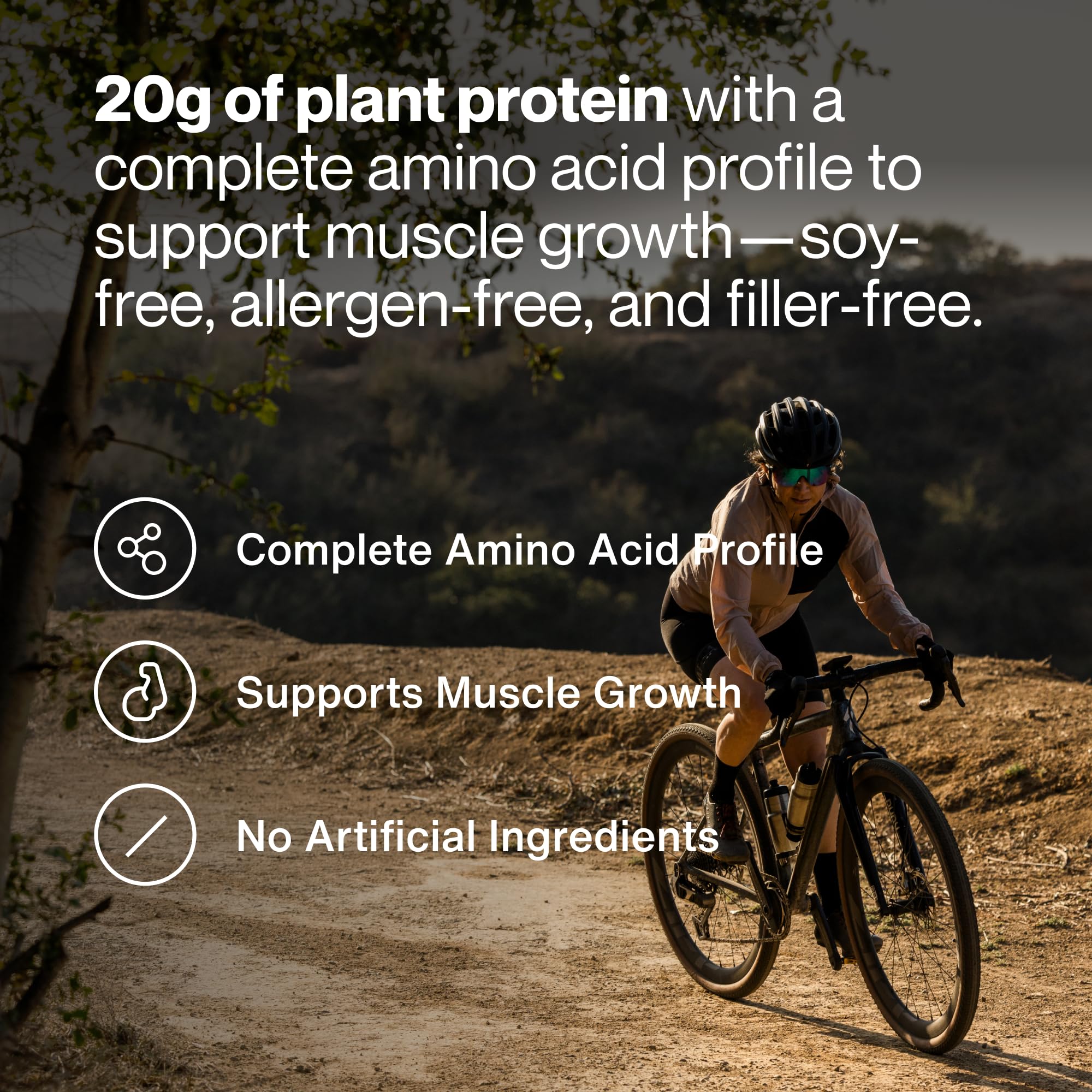 Momentous Vegan Protein Powder – 20 g Plant-Based Protein

