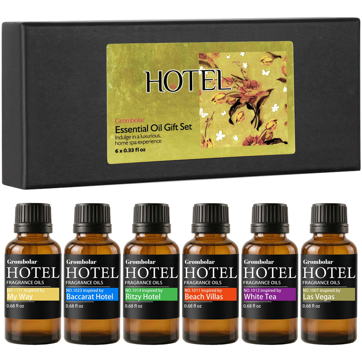 Hotel Collection Essential Oils Gift Set for Diffusers