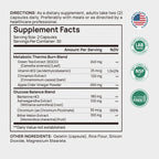 Selerb Metaburn Weight Loss Pills for Women & Men

