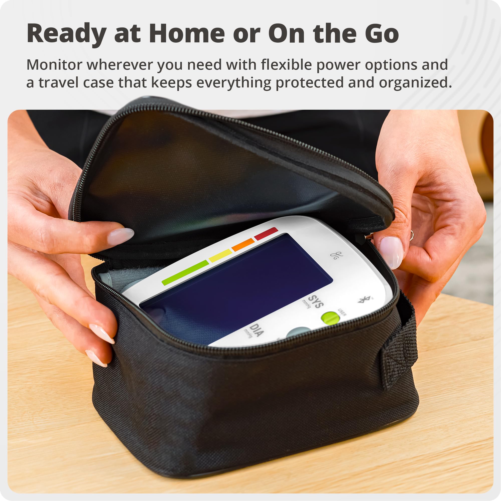 Blood Pressure Monitor by Greater Goods – Bluetooth Smart

