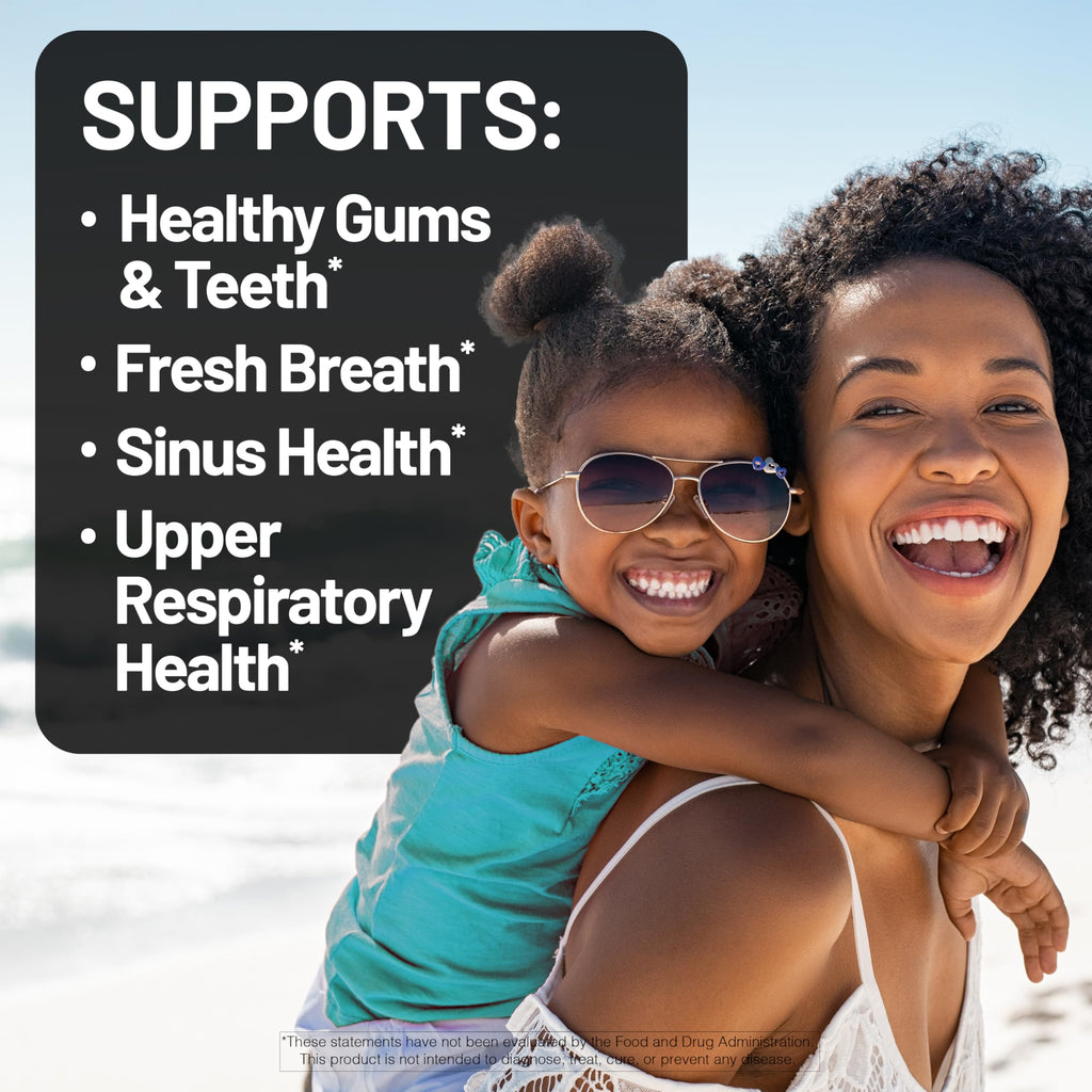 NatureWise Oral Probiotics Mint Chewables for Mouth Health

