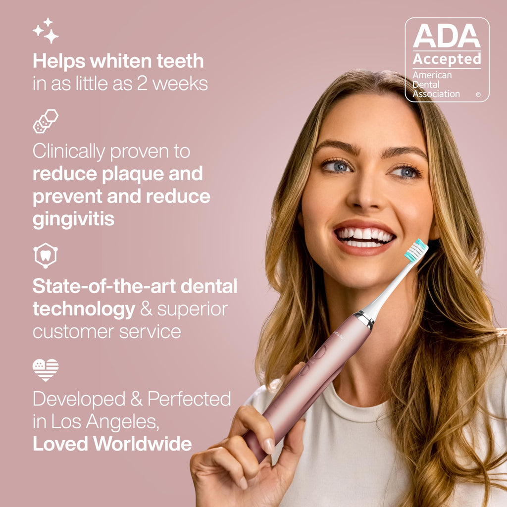 Aquasonic Electric Toothbrush – Vibe Series Ultra-Whitening

