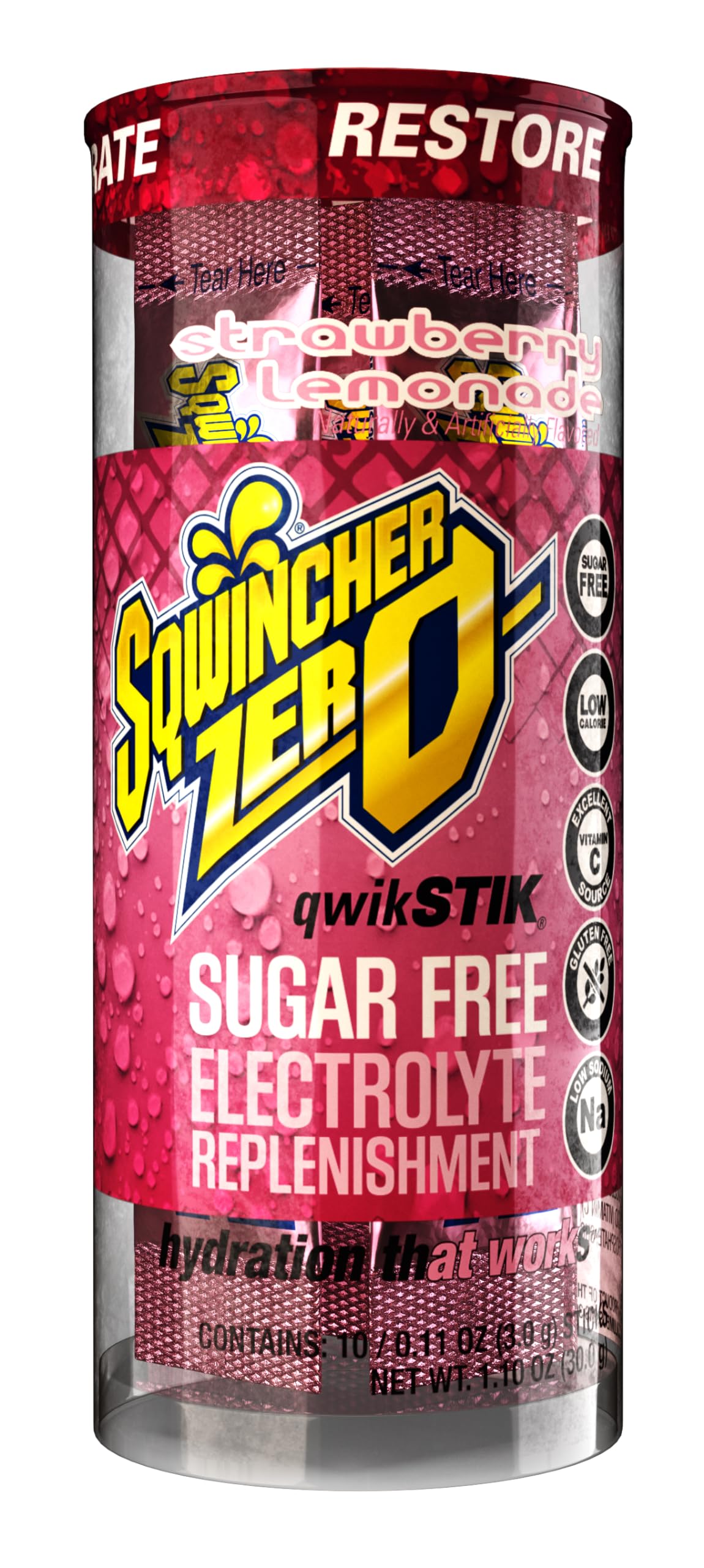 Sqwincher Qwik Stik Sugar Free Electrolyte Drink Mix

