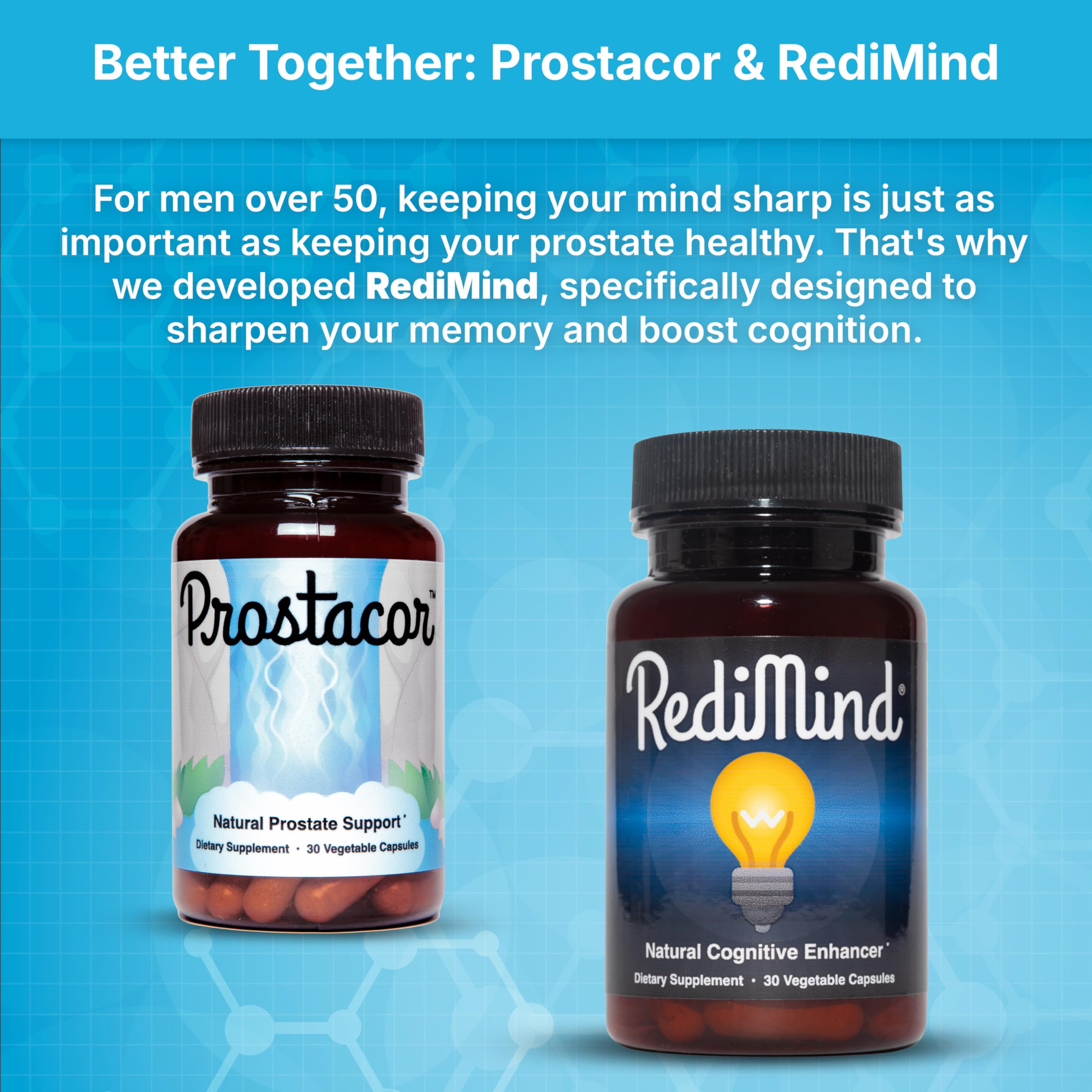 Prostacor Prostate Health Supplement - Non-GMO Vegan

