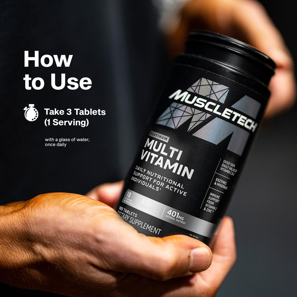 MuscleTech Platinum Multivitamin - Immune Support


