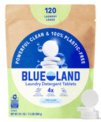 BLUELAND Laundry Detergent Tablets - Plastic-Free & Eco-Friendly

