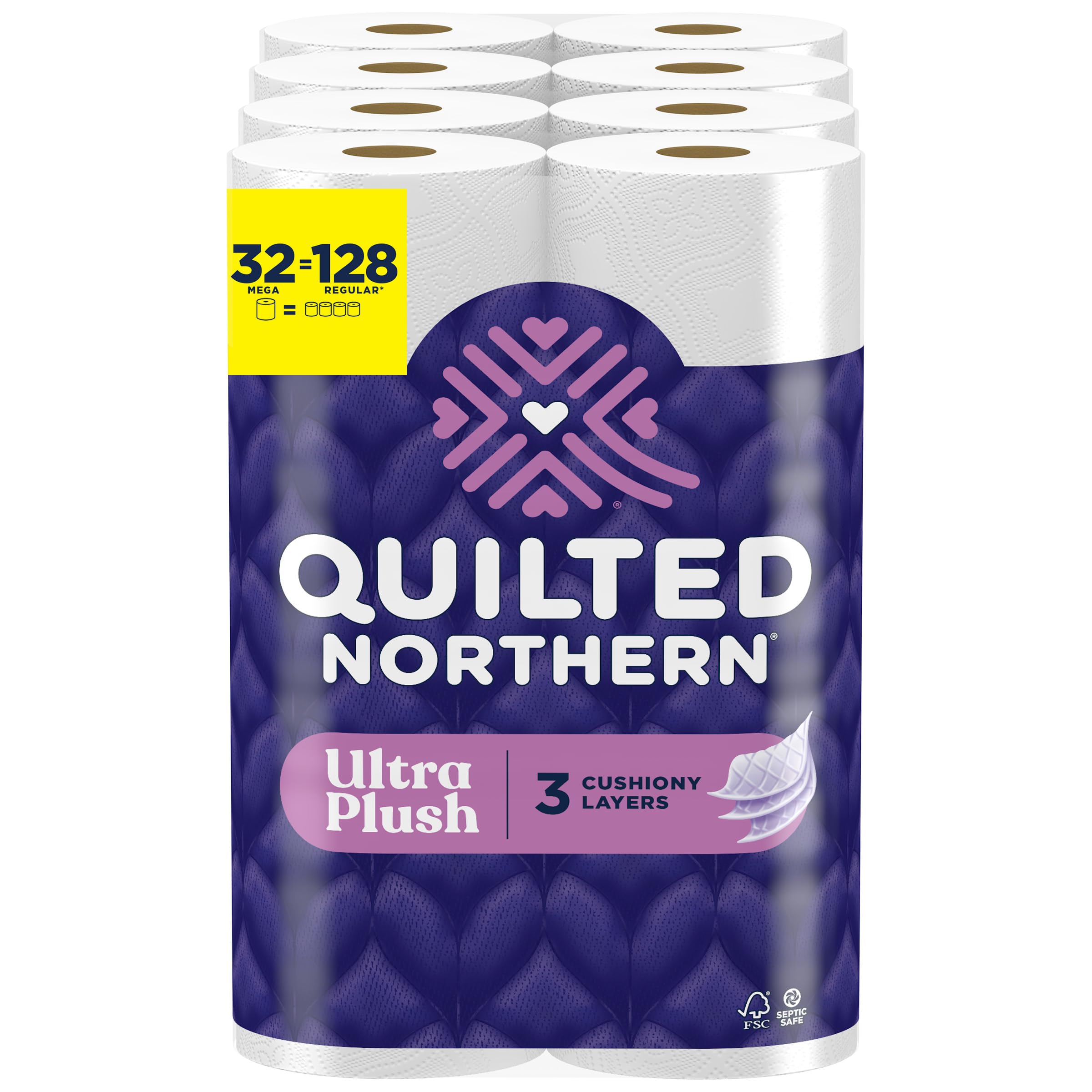 Quilted Northern Ultra Plush Toilet Paper - 3-Ply Soft Tissue