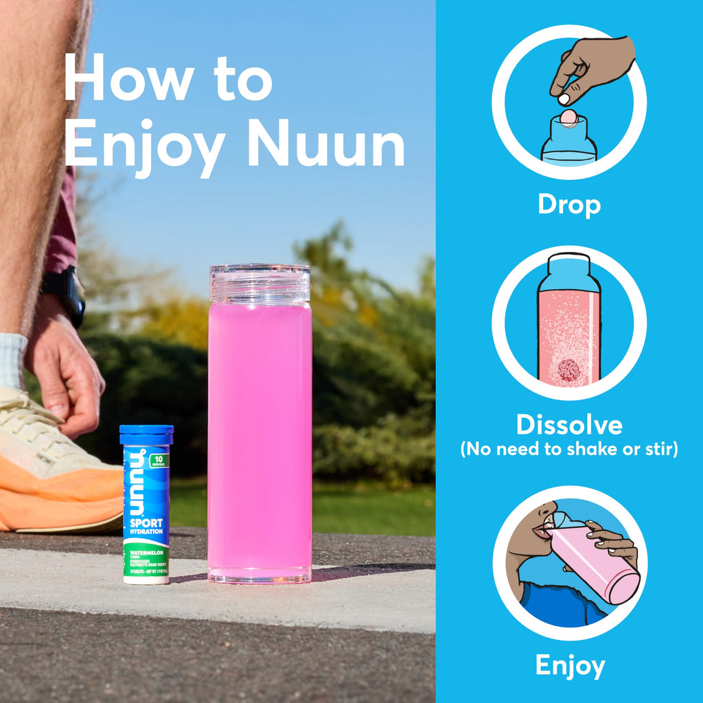 Nuun Hydration Electrolyte Drink Tablets with Caffeine

