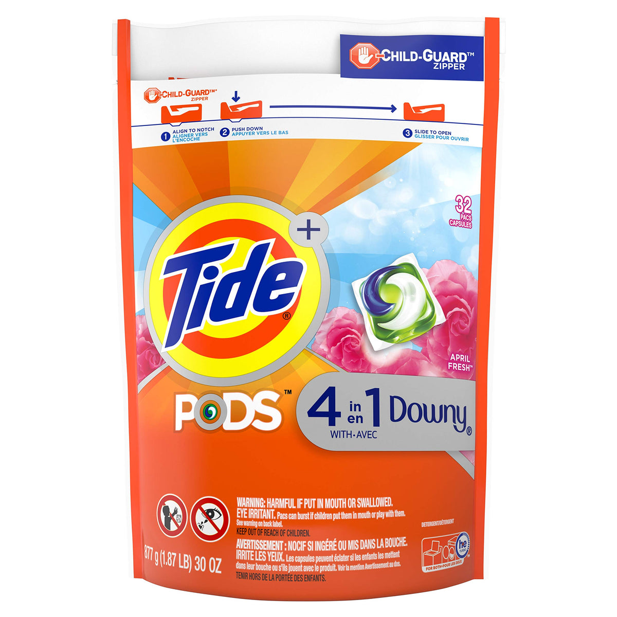 Tide PODS with Downy Laundry Detergent Pacs