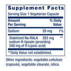 Life Extension Super R-Lipoic Acid R-Form Antioxidant

