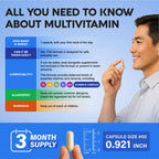 NUTRAHARMONY Men's Multivitamin for Energy

