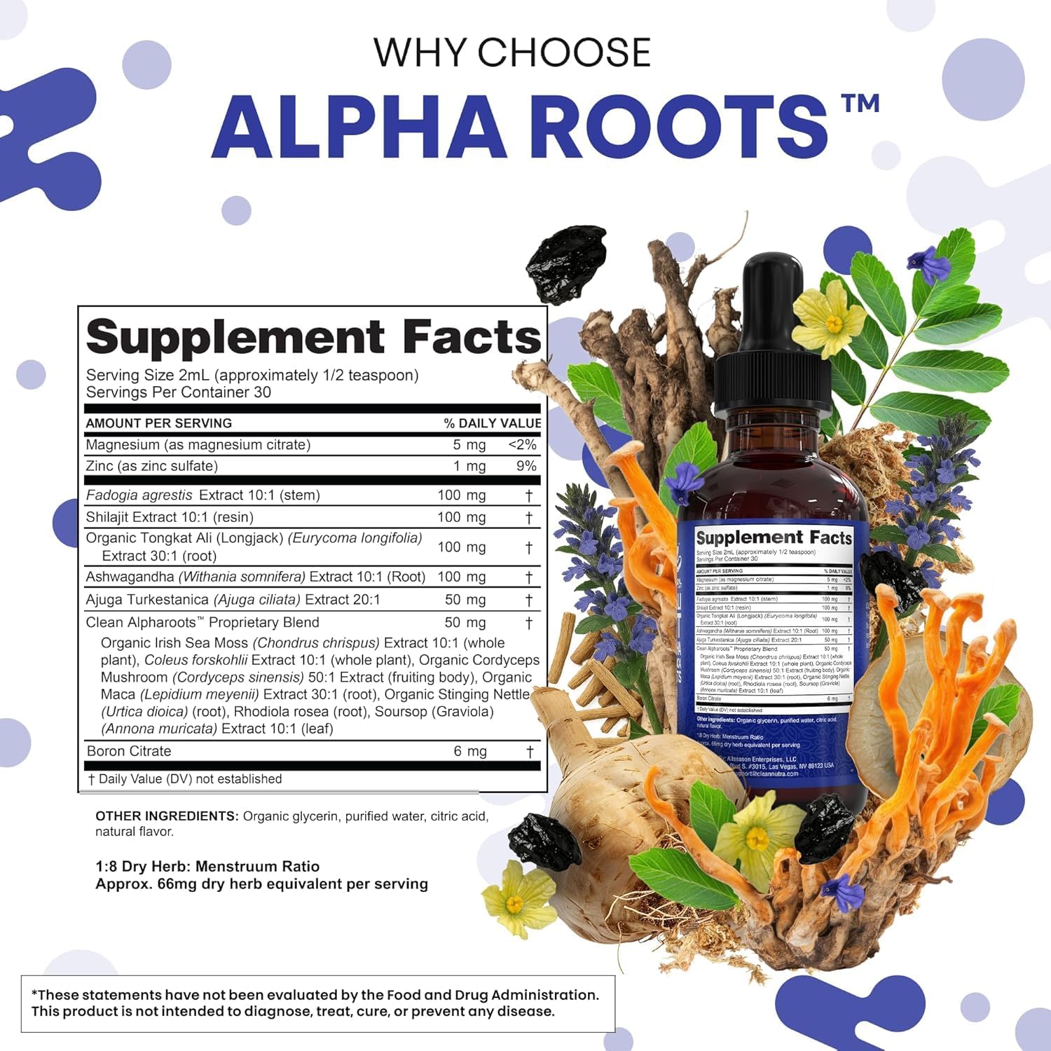 Clean Nutra Men's Herbal Wellness Supplement

