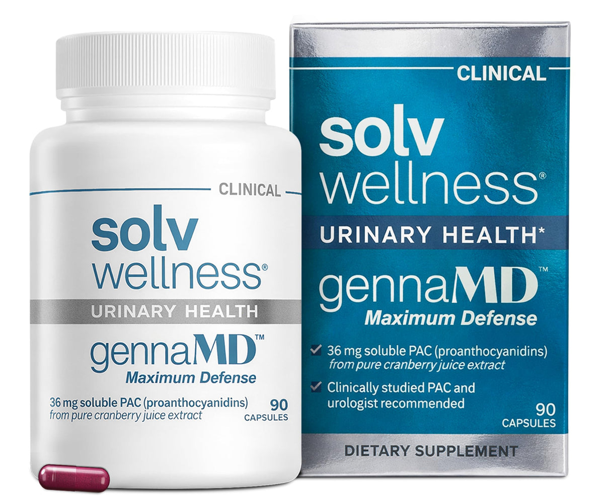 GennaMD Cranberry PAC Urinary Tract Health Capsules