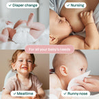 ATTITUDE Baby Water Wipes EWG Verified Unscented

