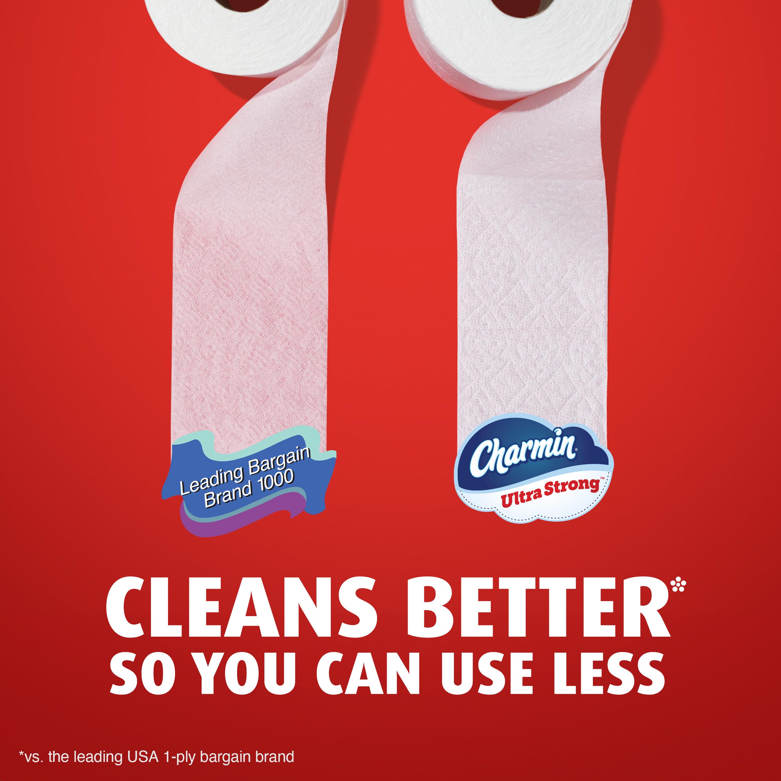 Charmin Ultra Strong Toilet Paper 2-Ply Diamond Weave

