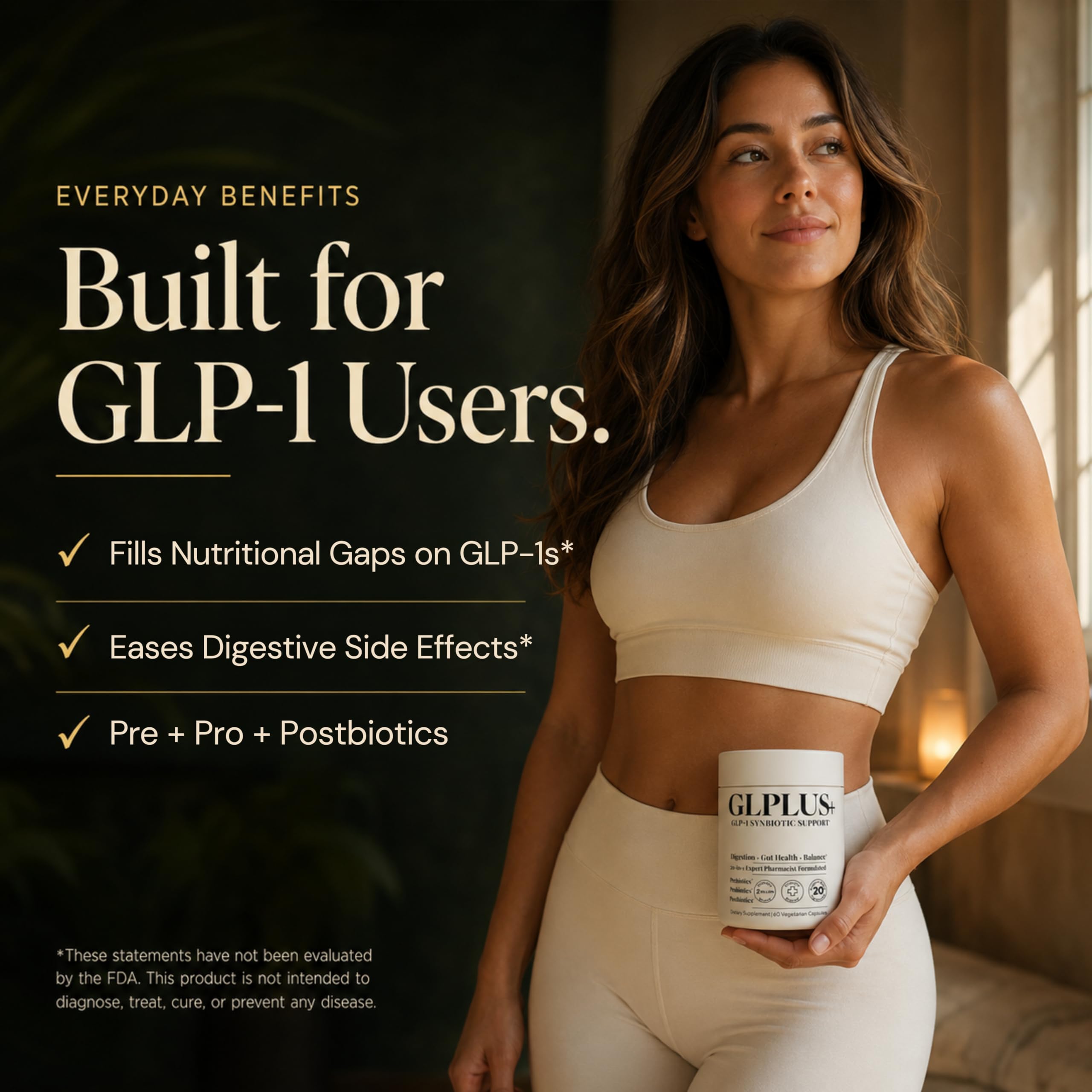 GLPLUS+ GLP-1 Digestive Synbiotic Supplement

