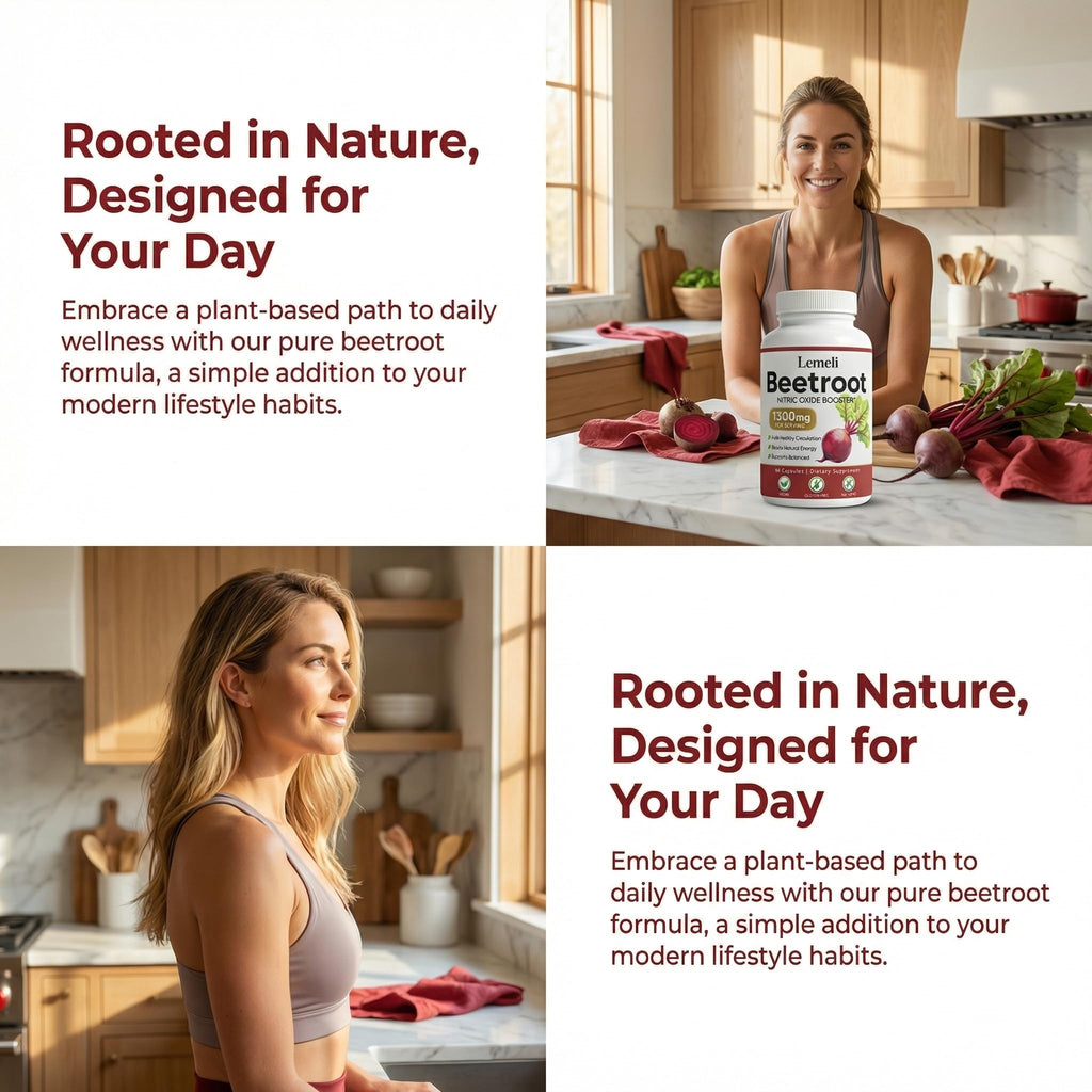 Lemeli Beetroot Capsule – Plant-Based Energy

