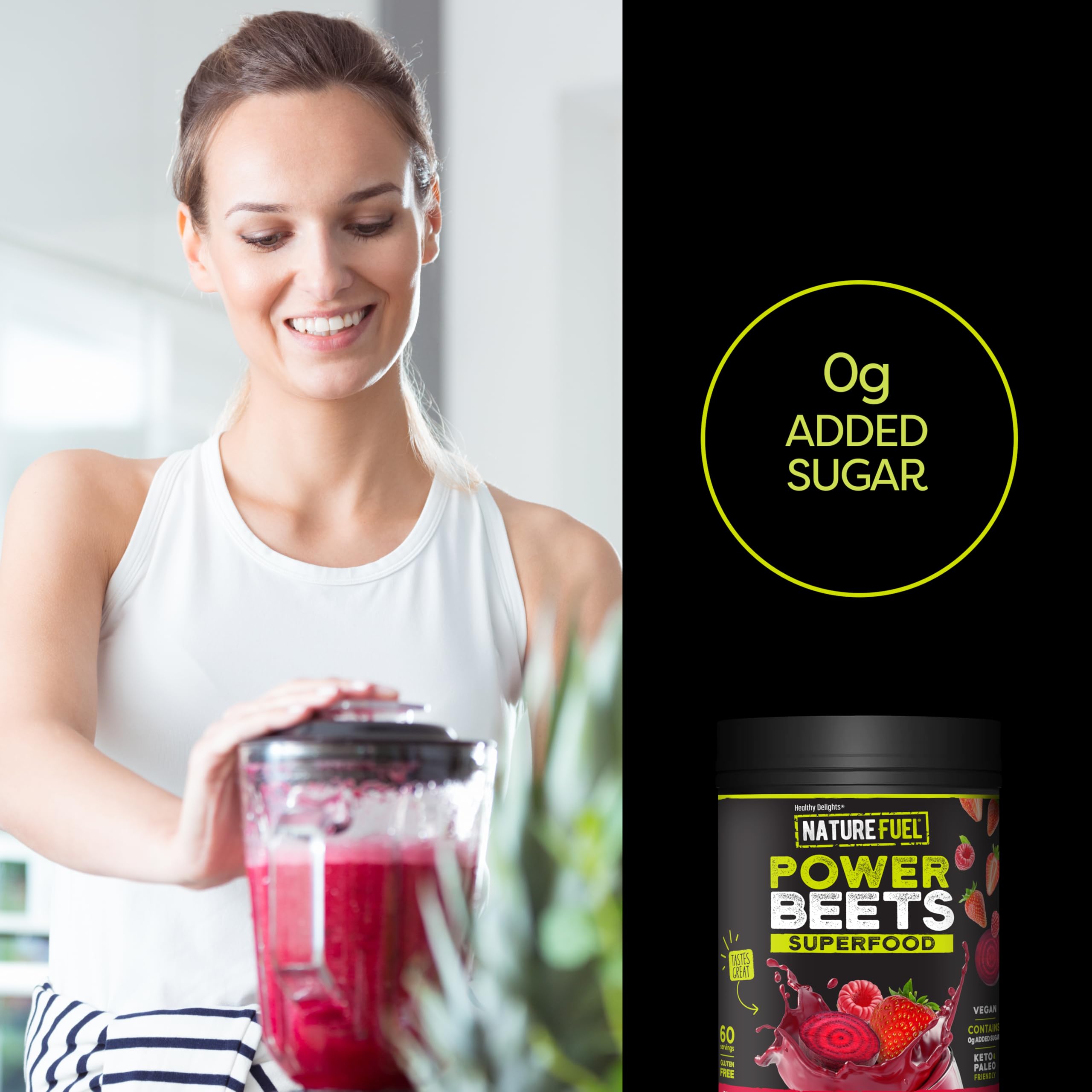 Beet Powder Pre-Workout Supplement for Natural Energy

