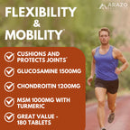 Arazo Nutrition Glucosamine Chondroitin Joint Support

