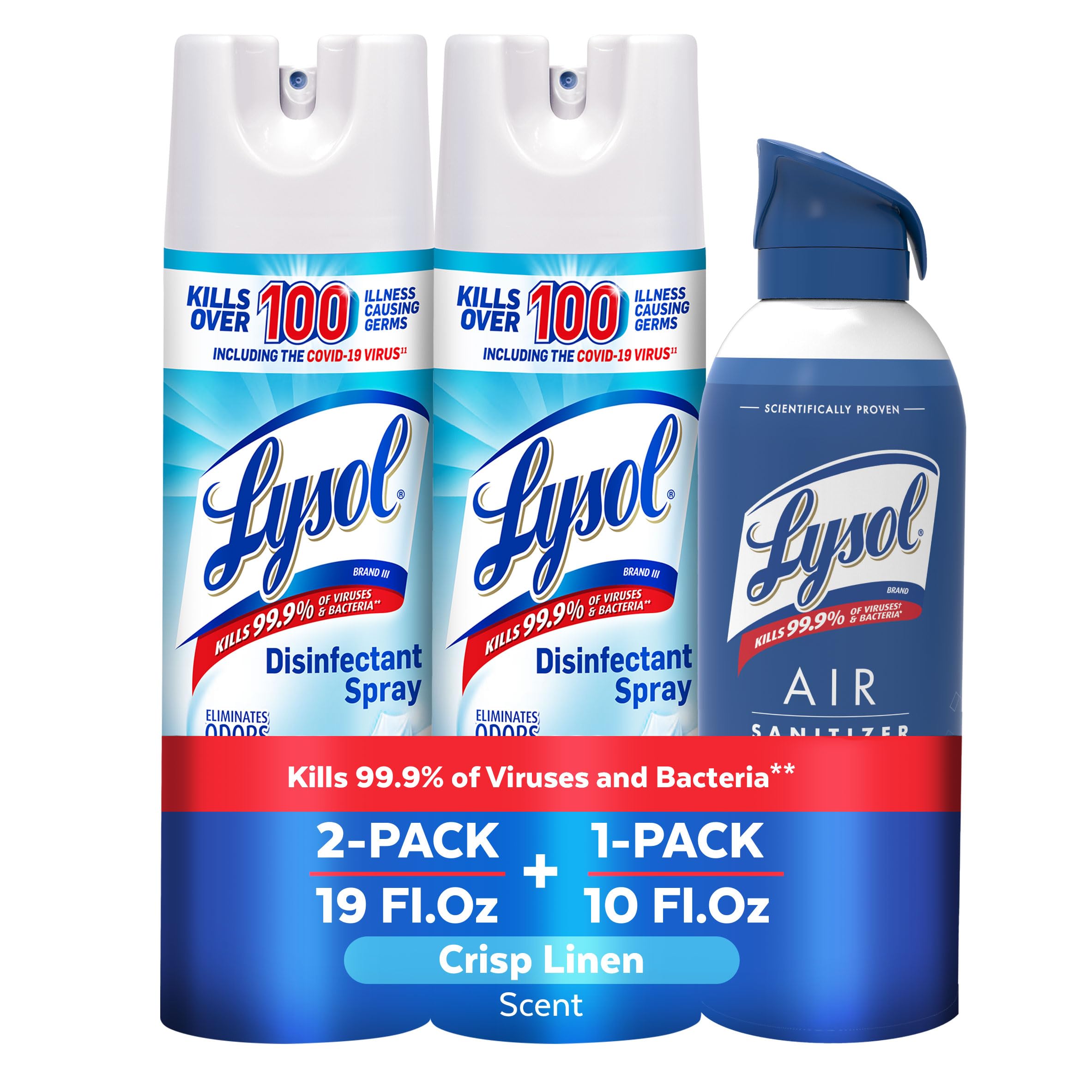 Lysol Air Sanitizer Odor Eliminator for Home & Office