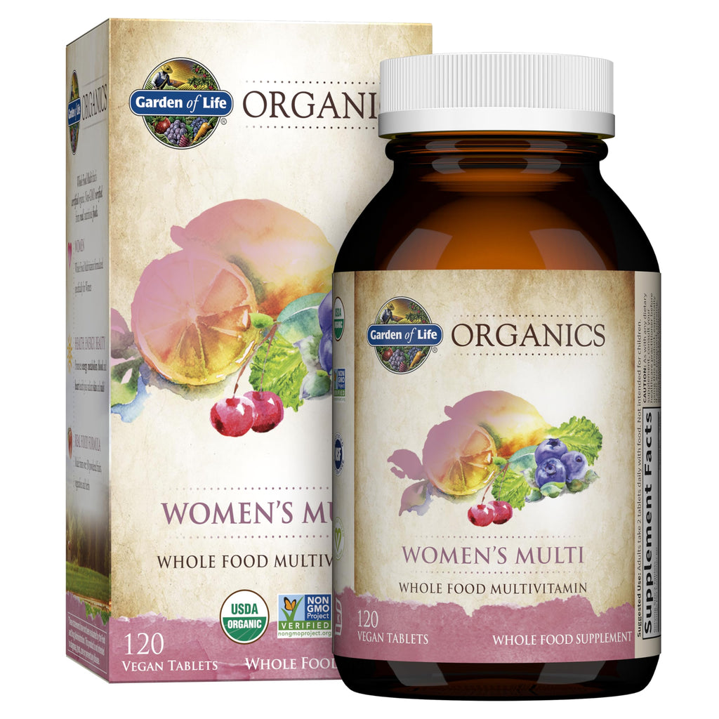 Garden of Life Organics Women's Multivitamin - Organic & Vegan


