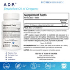 Oil of Oregano A.D.P. by Biotics Research - GI Health

