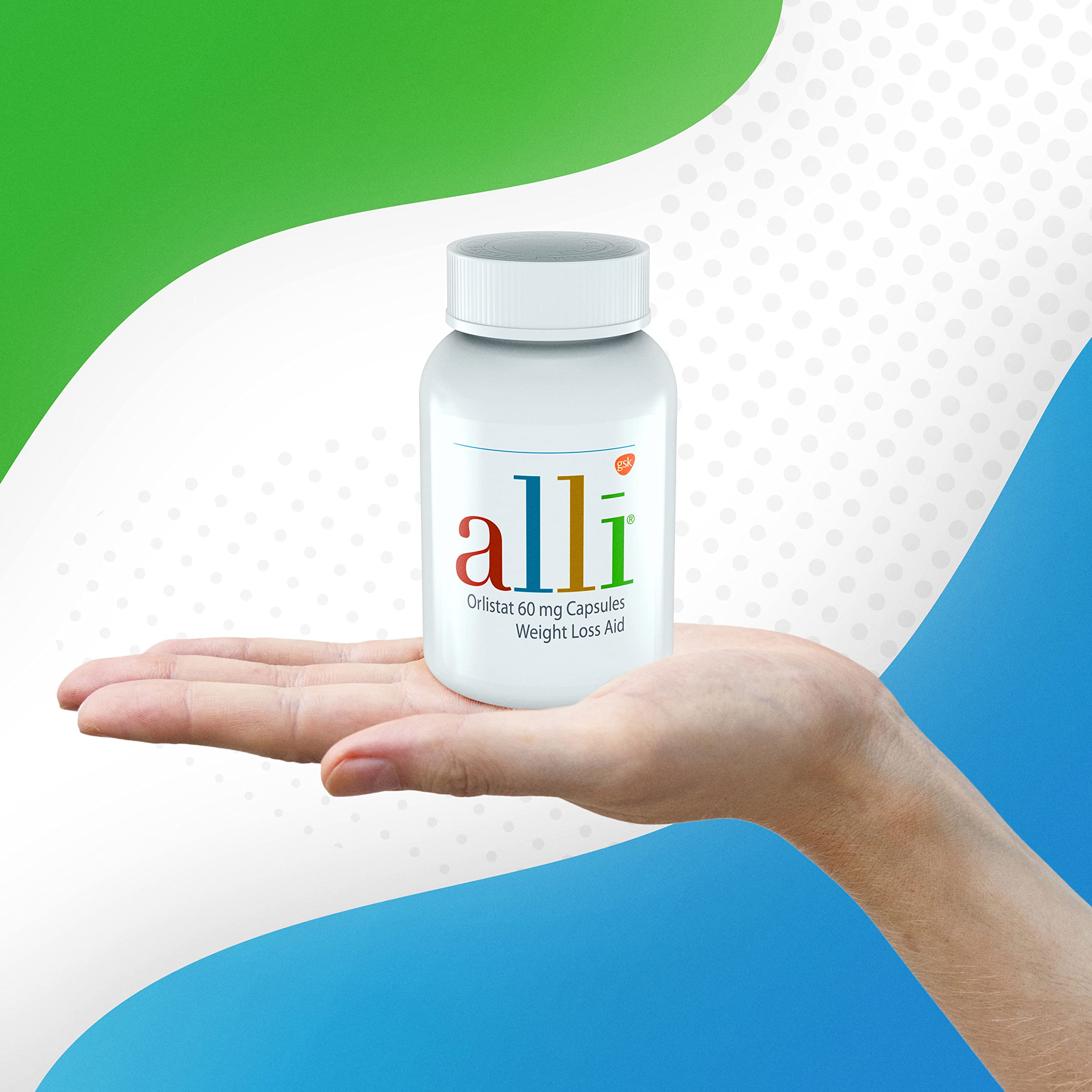 Alli Orlistat 60 mg Weight Loss Capsules

