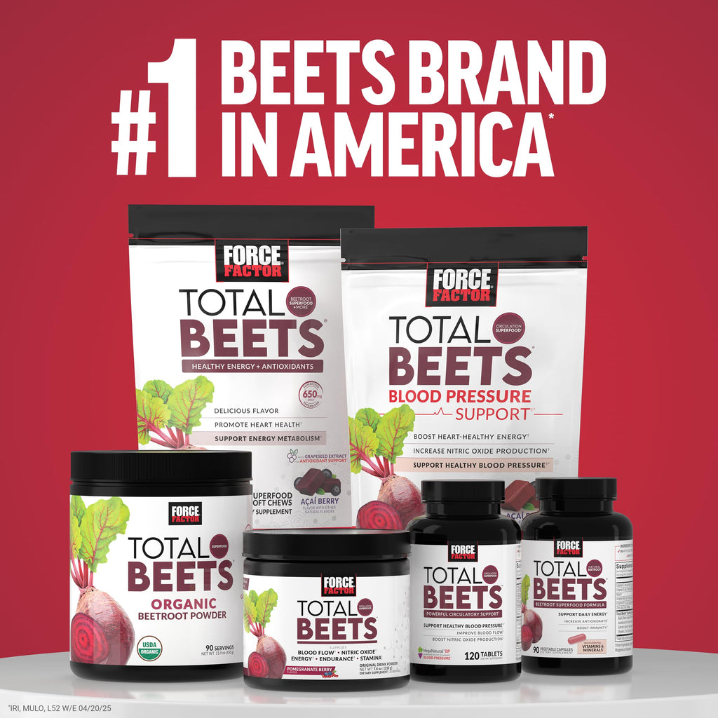 Total Beets Ultimate Heart Health Chews | Force Factor


